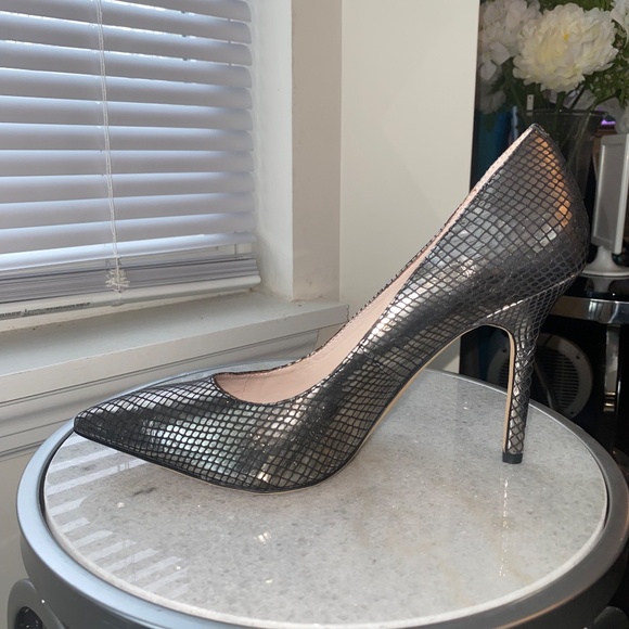 Vince Camito Harty Urban Black Metal Snake US Size 8 - Picture 8 of 13